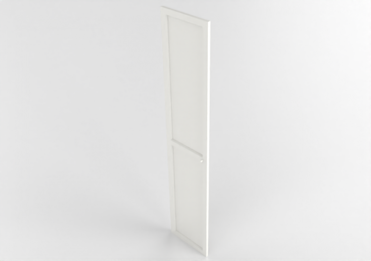 Accesorios 3D - Puerta de madera lacada - Ikea - Oxberg -...