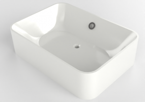 3D Waschbecken - Waschbecken aus Keramik - Ikea - Horvik