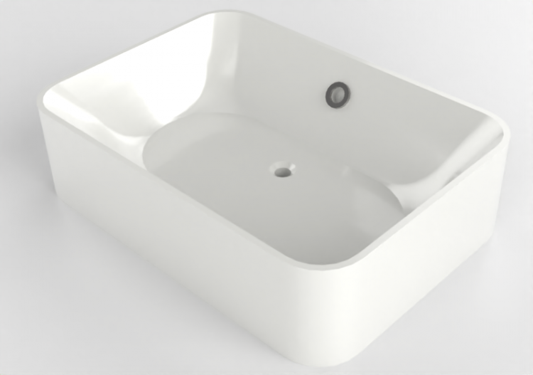 3D Waschbecken - Waschbecken aus Keramik - Ikea - Horvik -...