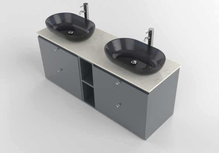 Mobili 3D - Composizione per bagno - Ikea - Godmorgon -...
