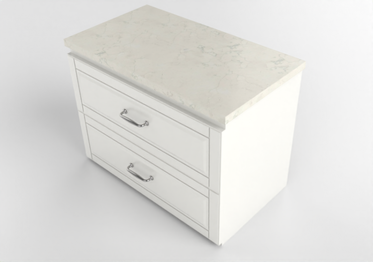 Mobili 3D - Mobile per lavabo in legno laccato - Ikea -...