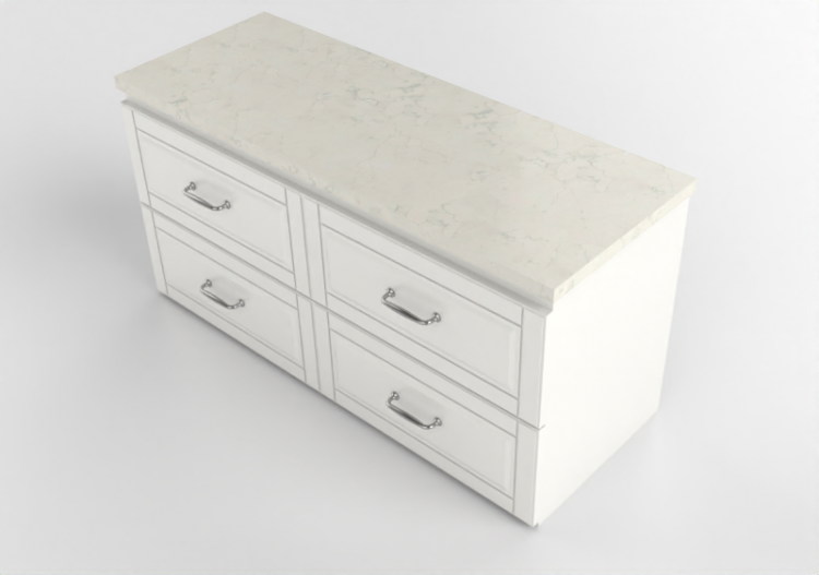 3D Möbel - Waschbeckenunterschrank aus Holz lackiert - Ikea...