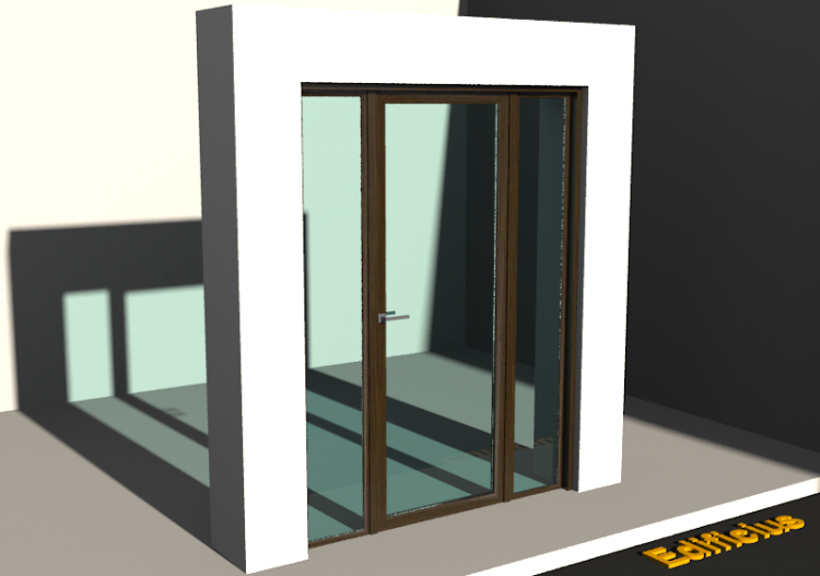 Infissi 3D - Classica P[R] 1AB[TV]+2FNCLC - ACCA software
