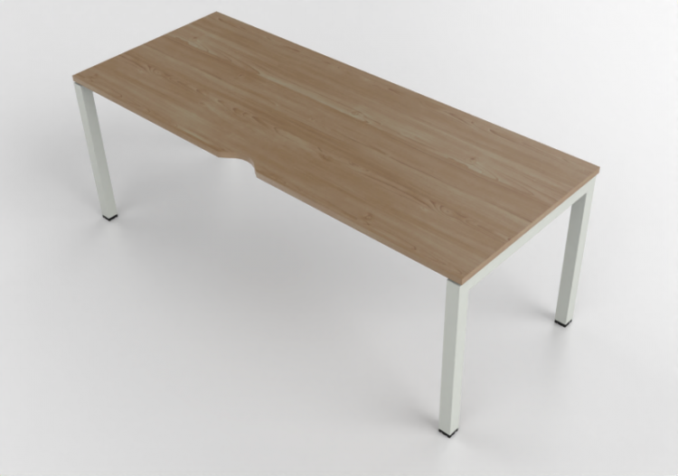 3D Schreibtische - Schreibtisch rechteckig - Senator -...