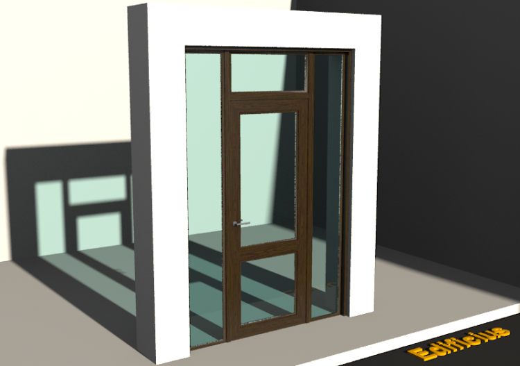 Menuiseries 3D - Classique P[R] 1VB[2VO]+2FNCLC+1SPRLC -...