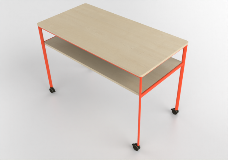 Bureaux 3D - Bureau rectangulaire - Senator - Play Tables -...