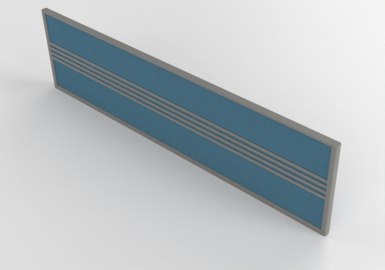 Accesorios 3D - Panel accesorio para escritorio - Senator -...