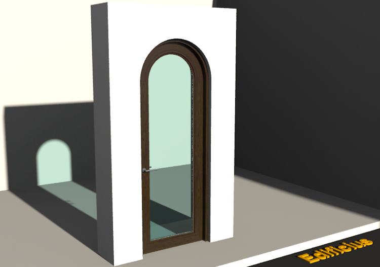 Esquadria 3D - Clássica P[AR] 1FB[1V] - ACCA software