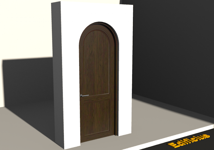 Esquadria 3D - Clássica P[AR] 1FB[2PO] - ACCA software