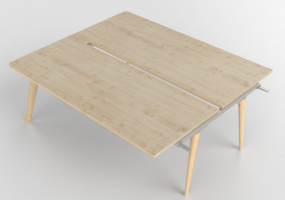 Escritorios 3D - Escritorio rectangular componible - Senator - Palio - PLB2016EA