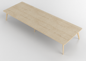 Scrivanie 3D - Scrivania rettangolare - Senator - Palio - PLMT4816