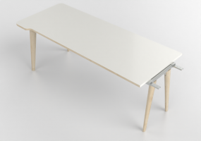 办公桌 - Modular rectangular desk - Senator - Palio - PL2008EA