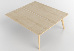 Escrivaninhas 3D - Escrivaninha retangular modular - Senator - Palio - PLB1816S