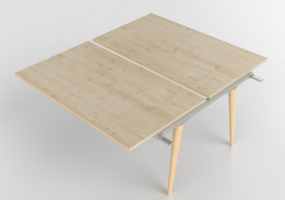Escrivaninhas 3D - Escrivaninha retangular modular - Senator - Palio - PLB1416MA