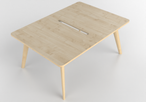 Bureaux 3D - Bureau rectangulaire - Senator - Palio - PLB1216