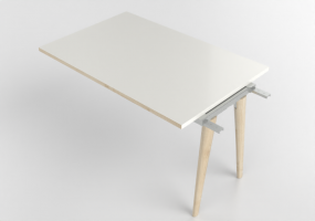 Escritorios 3D - Escritorio rectangular componible - Senator - Palio - PL1208MA