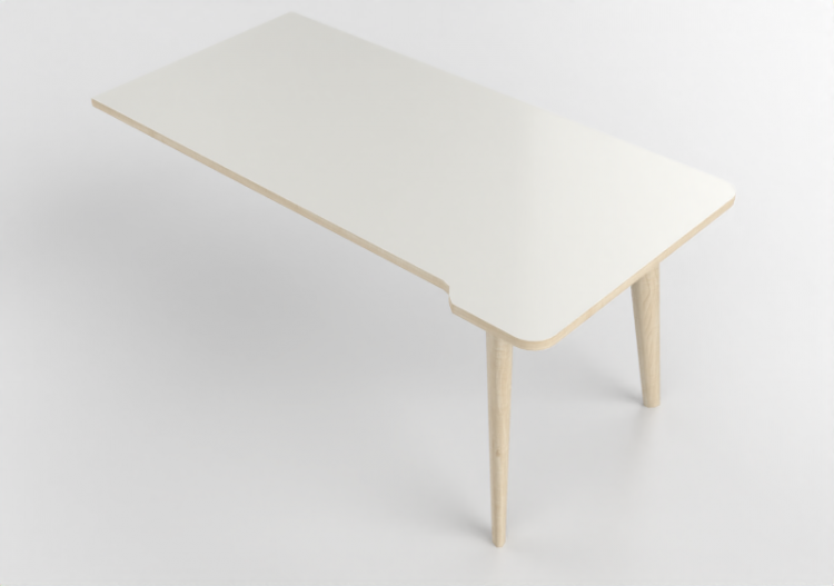 Bureaux 3D - Bureau rectangulaire modulaire - Senator -...
