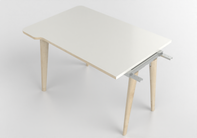Escritorios 3D - Escritorio rectangular componible -...