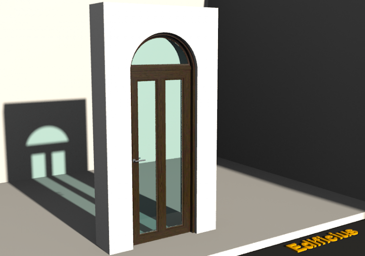 3D Tür/Fenster - Klassisch T[RB] 1DF[2VG]+1OBL - ACCA...