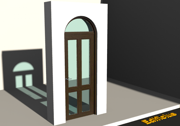 Infissi 3D - Classica P[AR] 1AB[4V]+1SPRLC - ACCA software