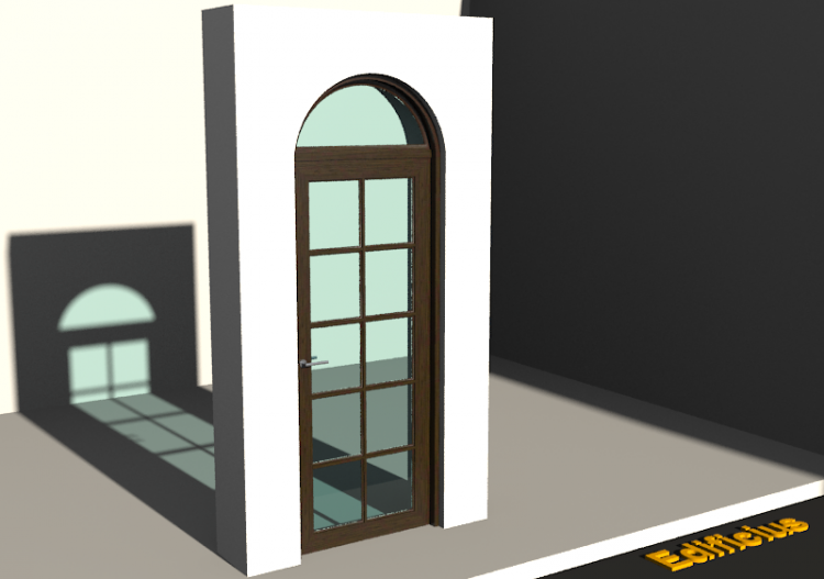Infissi 3D - Classica P[AR] 1AB[10V]+1SPRLC - ACCA software