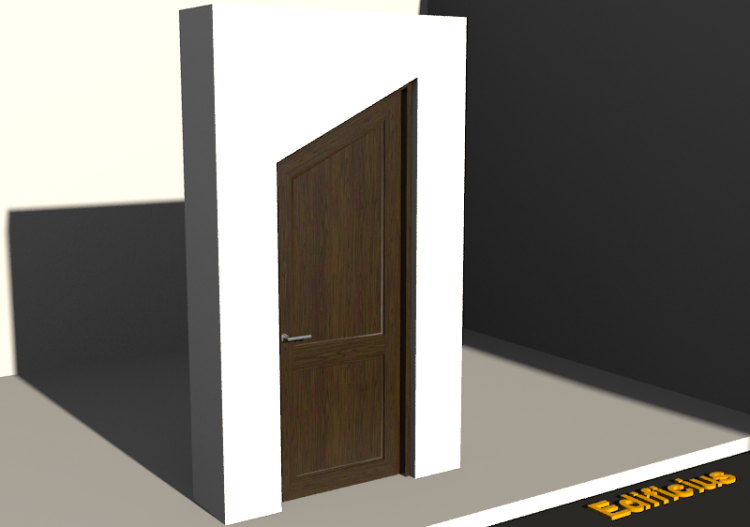 Esquadria 3D - Clássica P[T] 1FB[2PO] - ACCA software