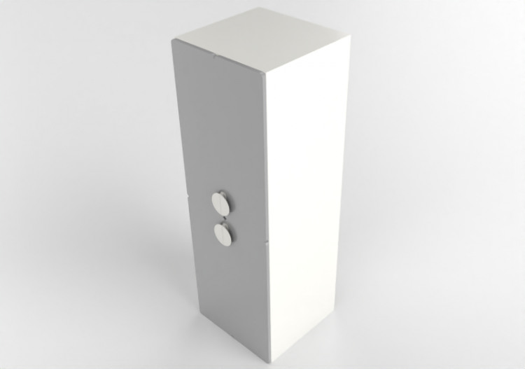 3D Schränke und Kommoden - Schrank aus Holz lackiert - Ikea...