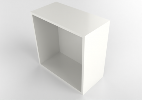 3D Furniture - Lacquered wood shelf - Ikea - Småstad