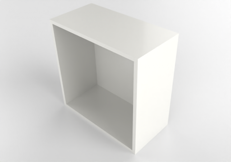 3D Furniture - Lacquered wood shelf - Ikea - Småstad - ACCA...