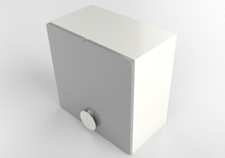 3D Furniture - Wall cabinet in lacquered wood - Ikea -...