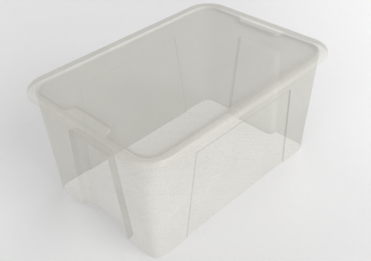 Acessórios 3D - Caixa organizadora de plástico - Ikea -...