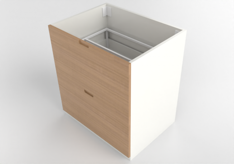 底部 - Lacquered wood sink base cabinet - Ikea - Method -...