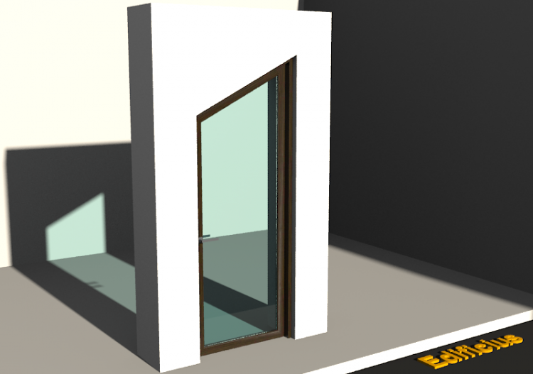 3D Tür/Fenster - Klassisch T[T] 1DF[AG] - ACCA software