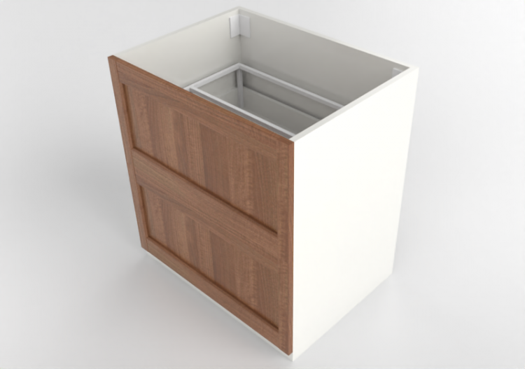 底部 - Lacquered wood sink base cabinet - Ikea - Method -...