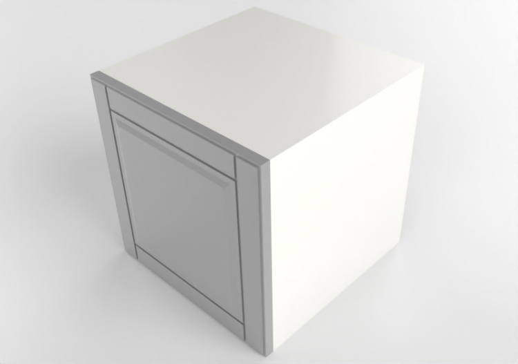吊柜 - Horizontal wall cabinet in lacquered wood - Ikea -...