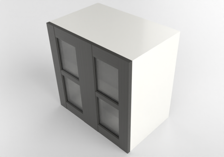 3d Hängeschränke - Hängeschrank aus Holz lackiert - Ikea -...
