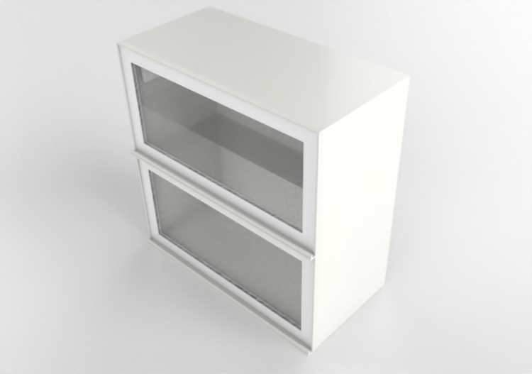 3d Hängeschränke - Hängeschrank aus Holz lackiert - Ikea -...