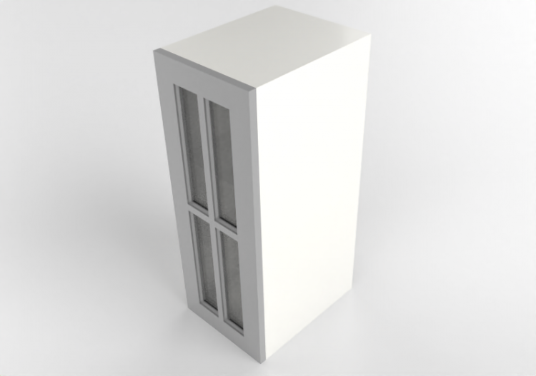 3d Hängeschränke - Hängeschrank aus Holz lackiert - Ikea -...