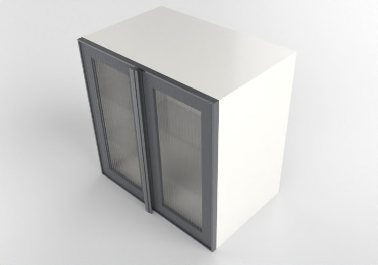 Colgantes 3D - Mueble alto de madera lacada - Ikea - Metod...