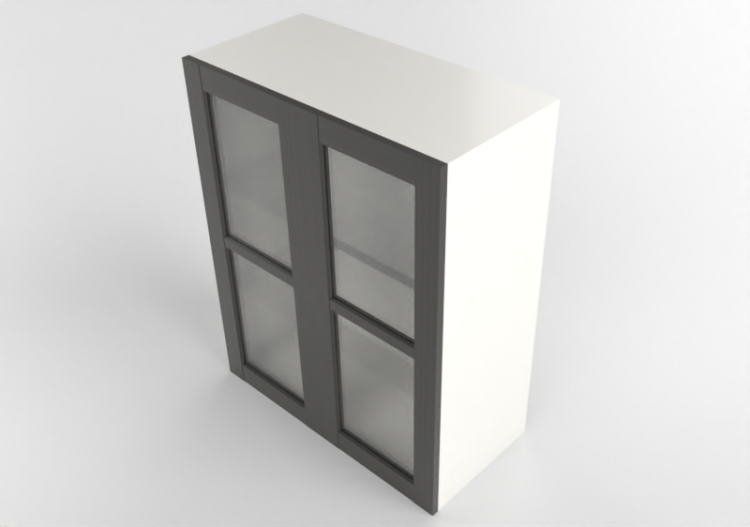 3D Hanging cabinets - Wall cabinet in lacquered wood - Ikea...