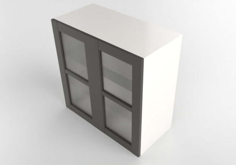 Pensili 3D - Pensile in legno laccato - Ikea - Metod -...
