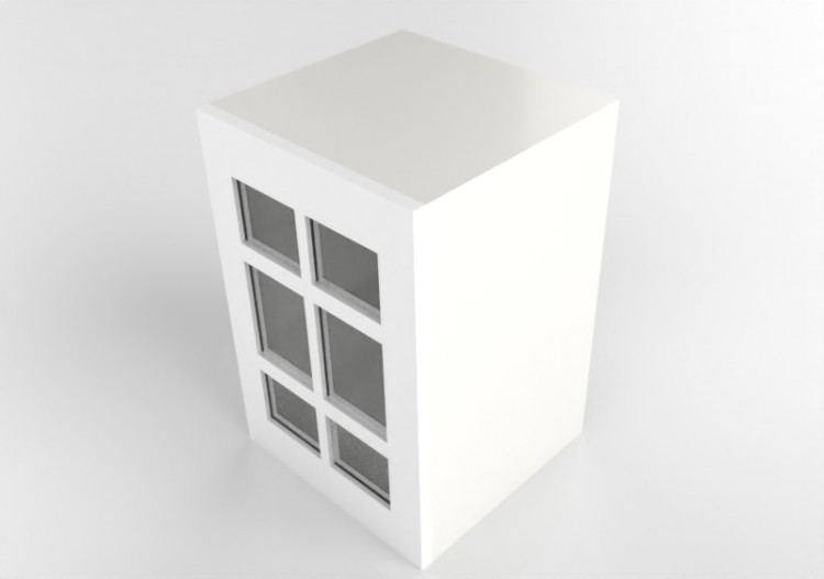 3D Hanging cabinets - Wall cabinet in lacquered wood - Ikea...