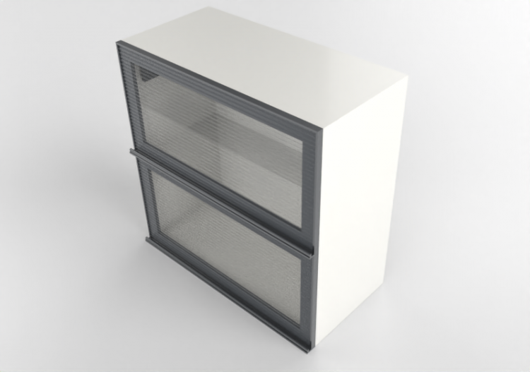 3d Hängeschränke - Hängeschrank aus Holz lackiert - Ikea -...