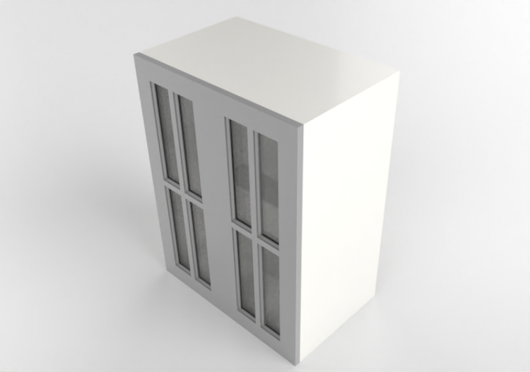 3d Hängeschränke - Hängeschrank aus Holz lackiert - Ikea -...