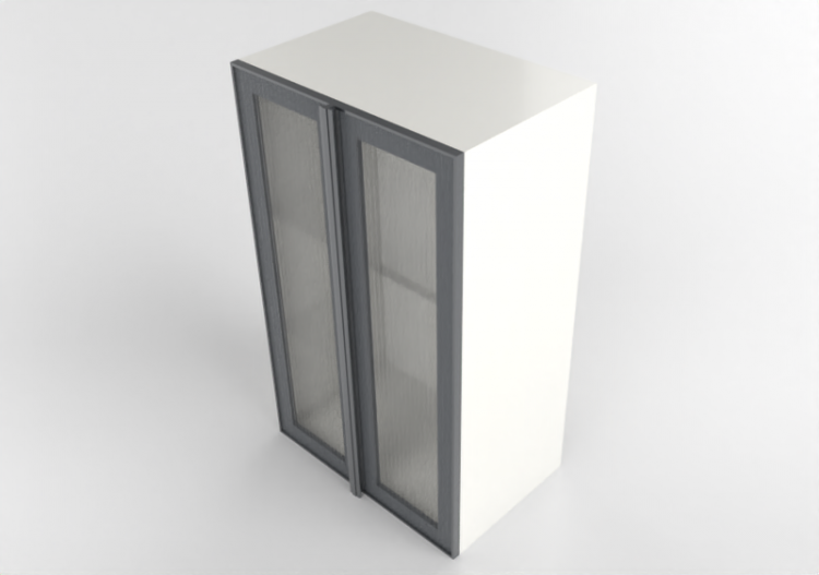吊柜 - Wall cabinet in lacquered wood - Ikea - Metod - Hejsta...