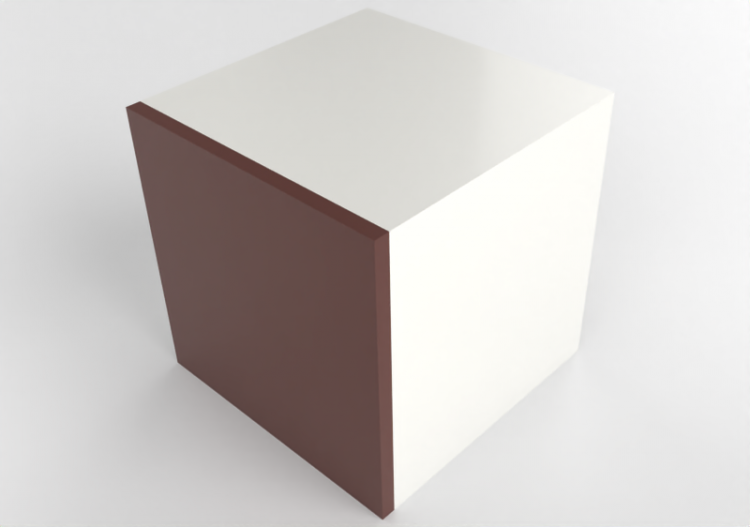 3D Hanging cabinets - Horizontal wall cabinet in lacquered...