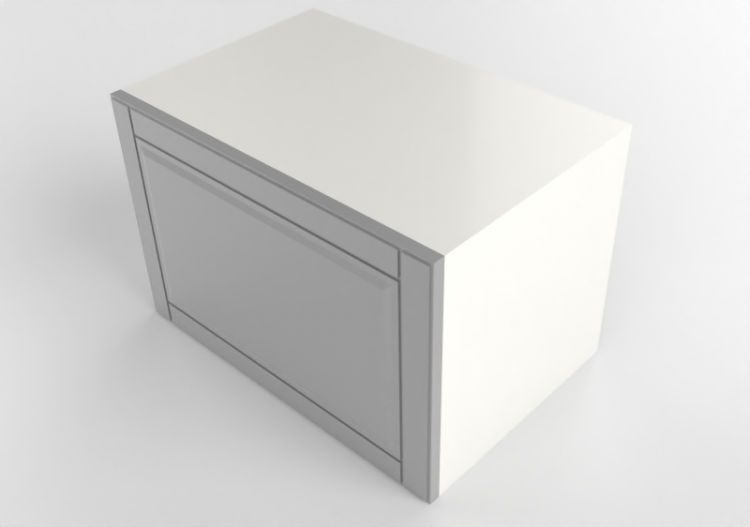 吊柜 - Horizontal wall cabinet in lacquered wood - Ikea -...