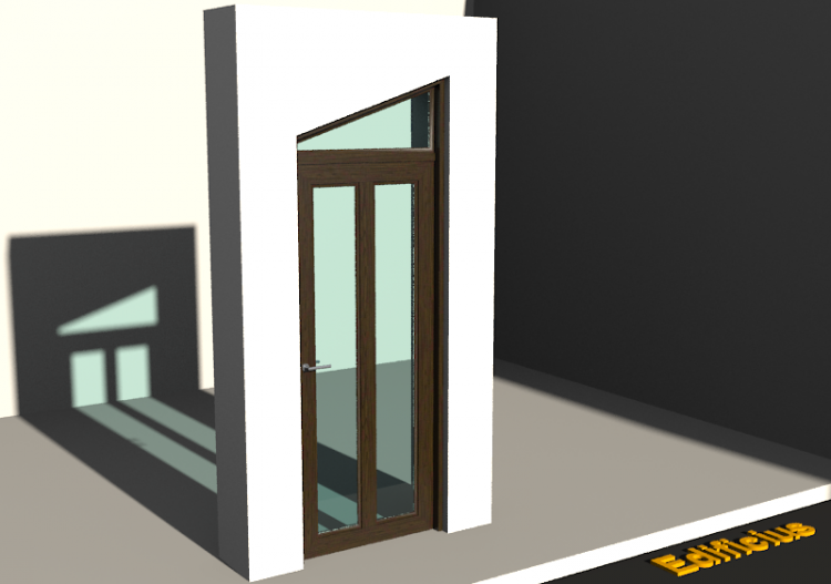 3D Tür/Fenster - Klassisch T[T] 1DF[2VG]+1OBL - ACCA...