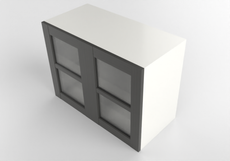 Pensili 3D - Pensile in legno laccato - Ikea - Metod -...