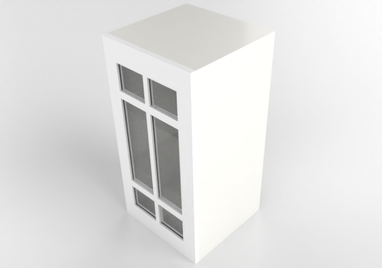 3D Hanging cabinets - Wall cabinet in lacquered wood - Ikea...